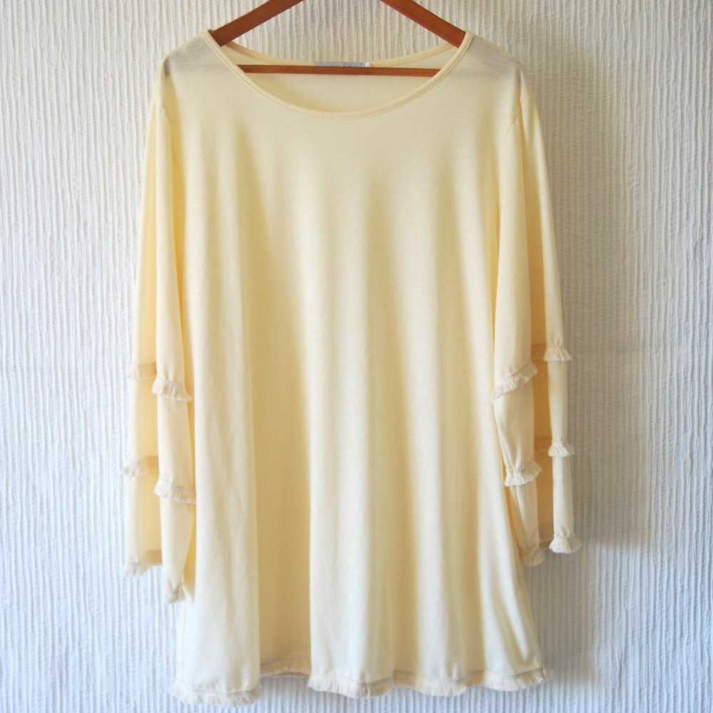 MISSLOOK Boho Lace Trim Cotton Top
